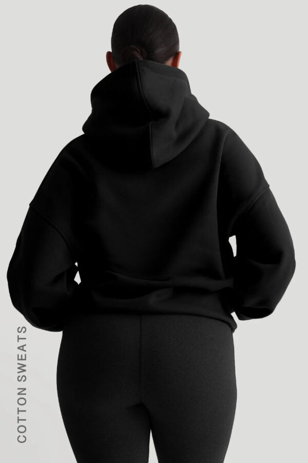 The Boyfriend Hoodie Black - Image 2