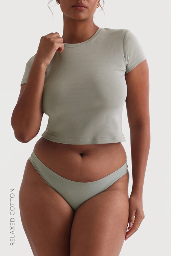 Relaxed Cotton Baby Tee - Image 3
