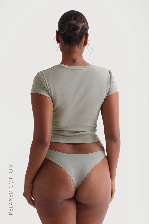 Relaxed Cotton Baby Tee - Image 4